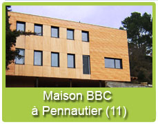 vignette Maison structure bois rt2012 à pennautier à coté de carcassonne