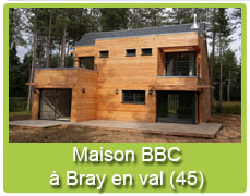 vignette Maison structure bois à bray en val à coté d'Orléans